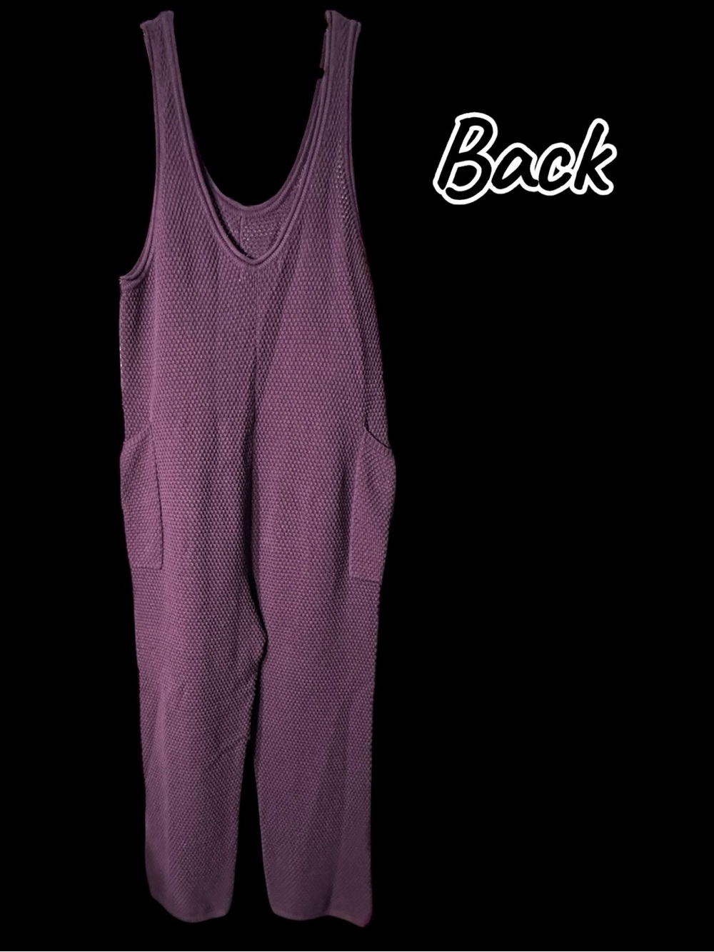 Free People Beach Hailee Sweater Jumpsuit in Vintage Wine. Size XS🍷 - Picture 13 of 13